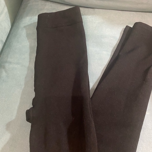 ILUX fleece lined footless warm tights leggings - Picture 7 of 9